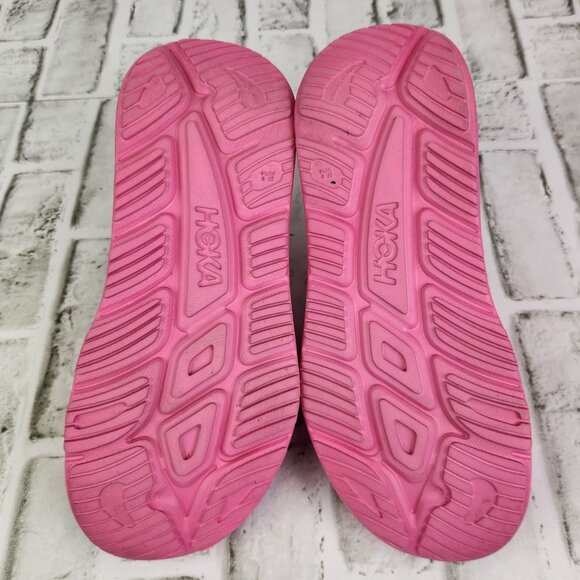 Hoka One One Ora Recovery 3 Slide Women's Sz 10 Pink Cushioned Comfort Sandals - Picture 8 of 10